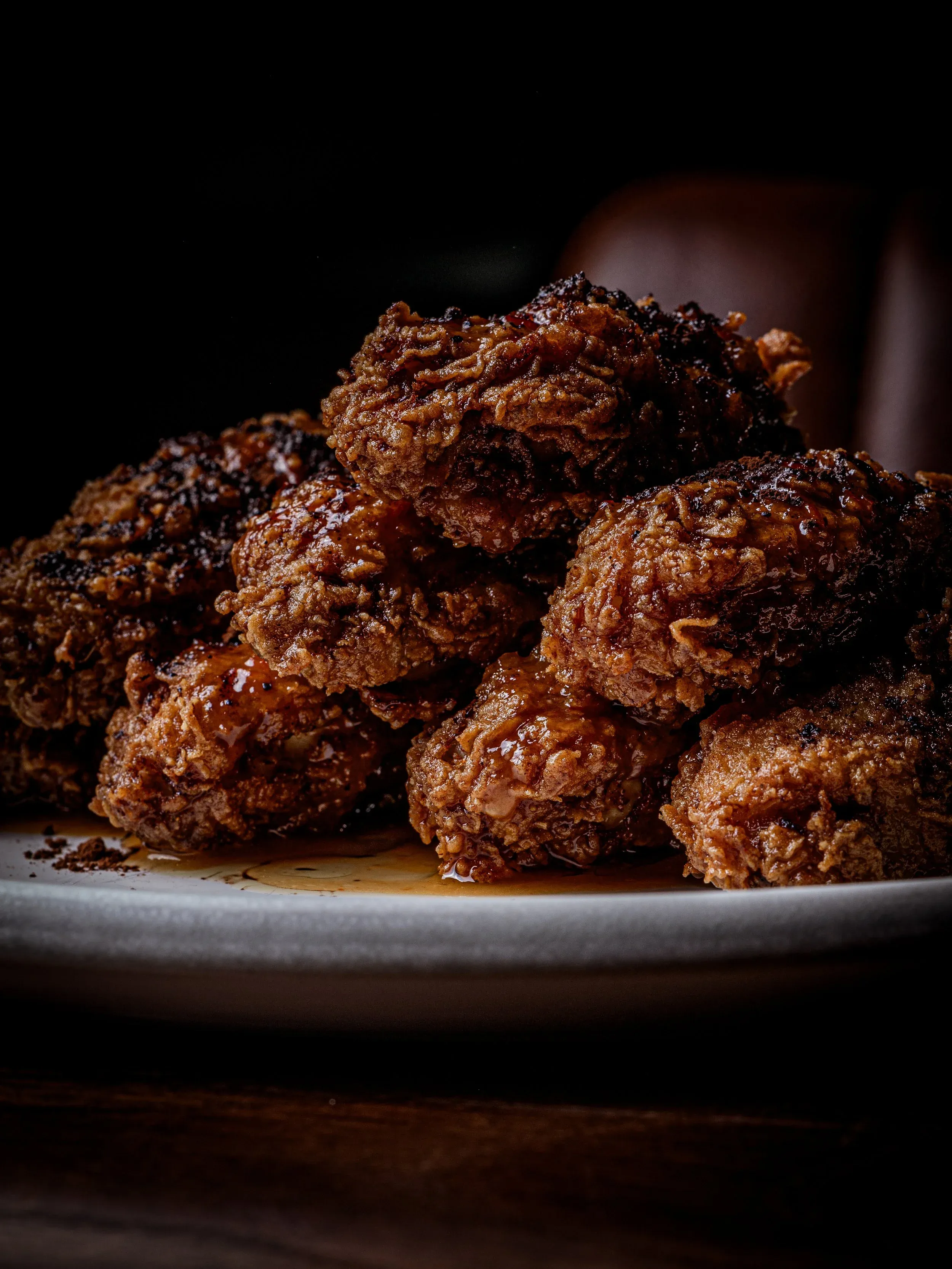 Hot Honey Fried Chicken served with Burger & Beyond's signature glaze. Photo: Burger & Beyond
